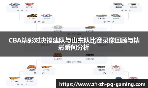 CBA精彩对决福建队与山东队比赛录像回顾与精彩瞬间分析